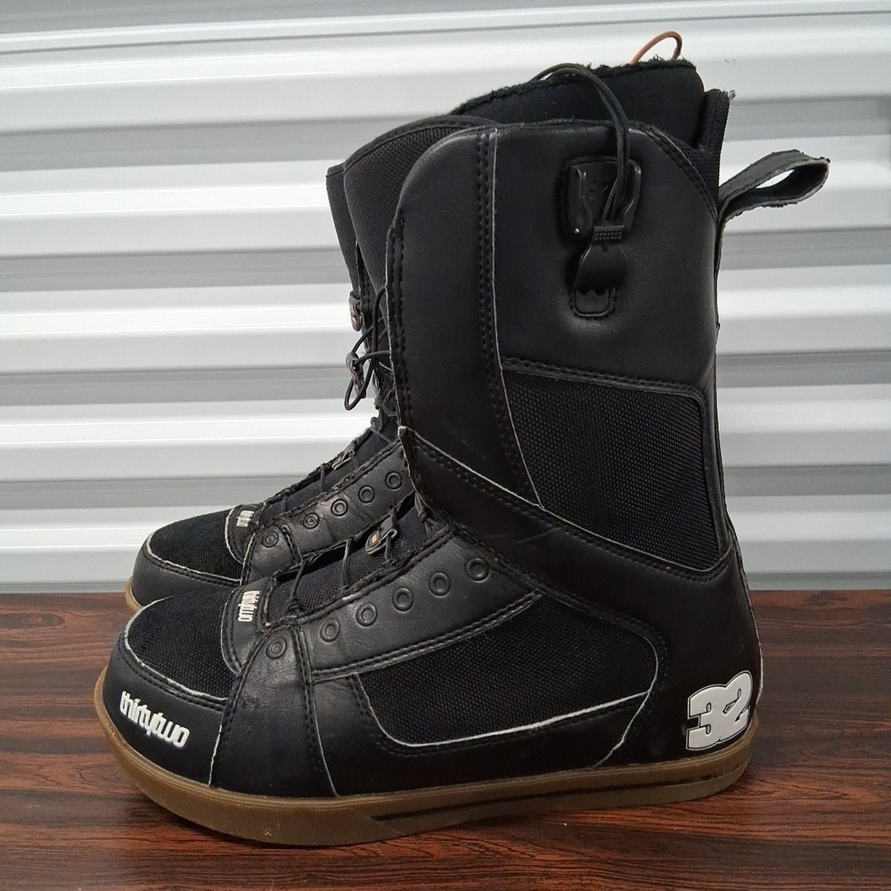 ThirtyTwo 86ft Snowboard Boots Black Fast Track Men's Size 10.5